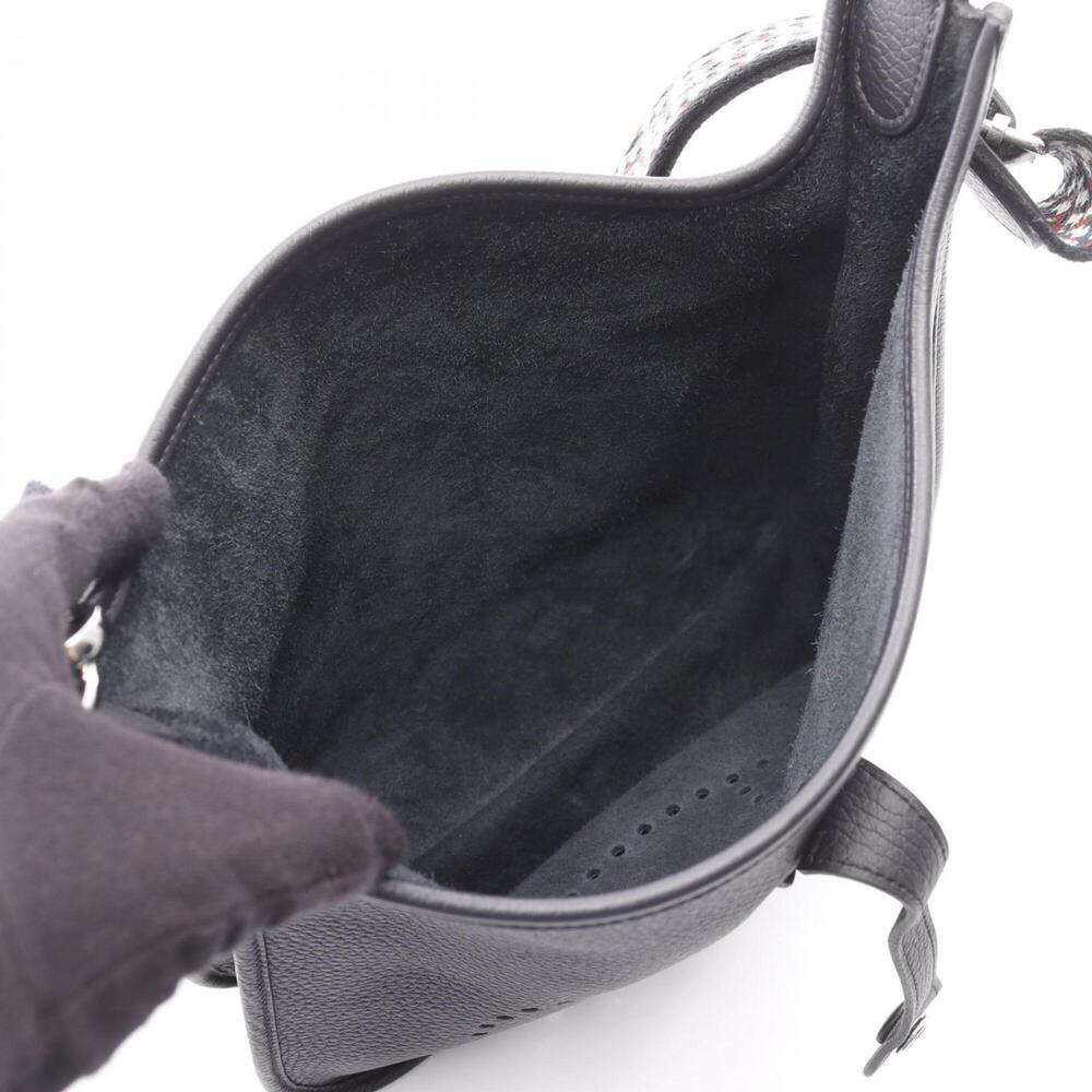 Hermes Evelyne 3 Trois PM Shoulder Bag Handbag Leather Taurillon Clemence Wom... - Picture 3 of 7